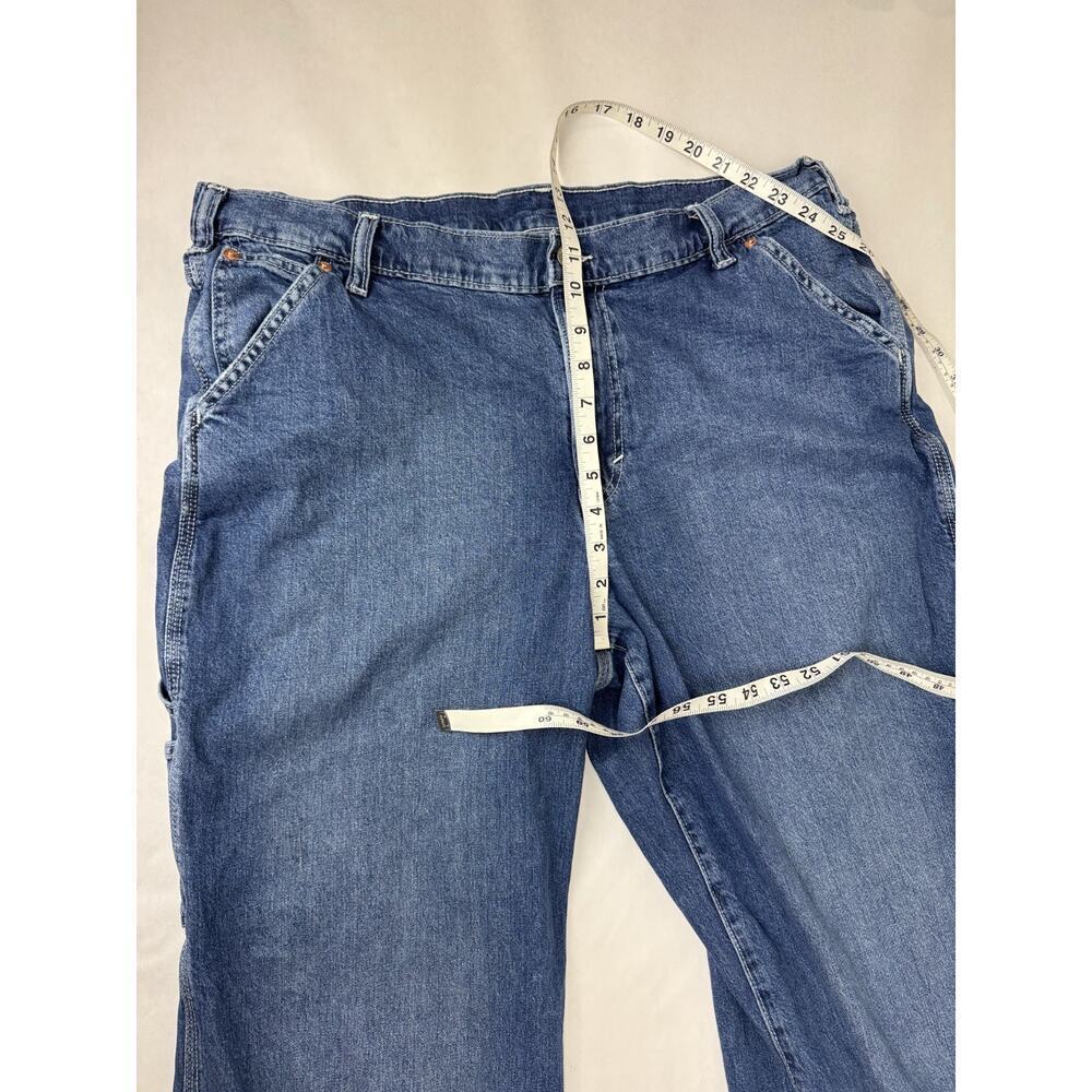 GAP Men's 90s Loose Carpenter Mid Rise Jeans Baggy Relaxed Y2K 33 * 34 Tall - Picture 3 of 12